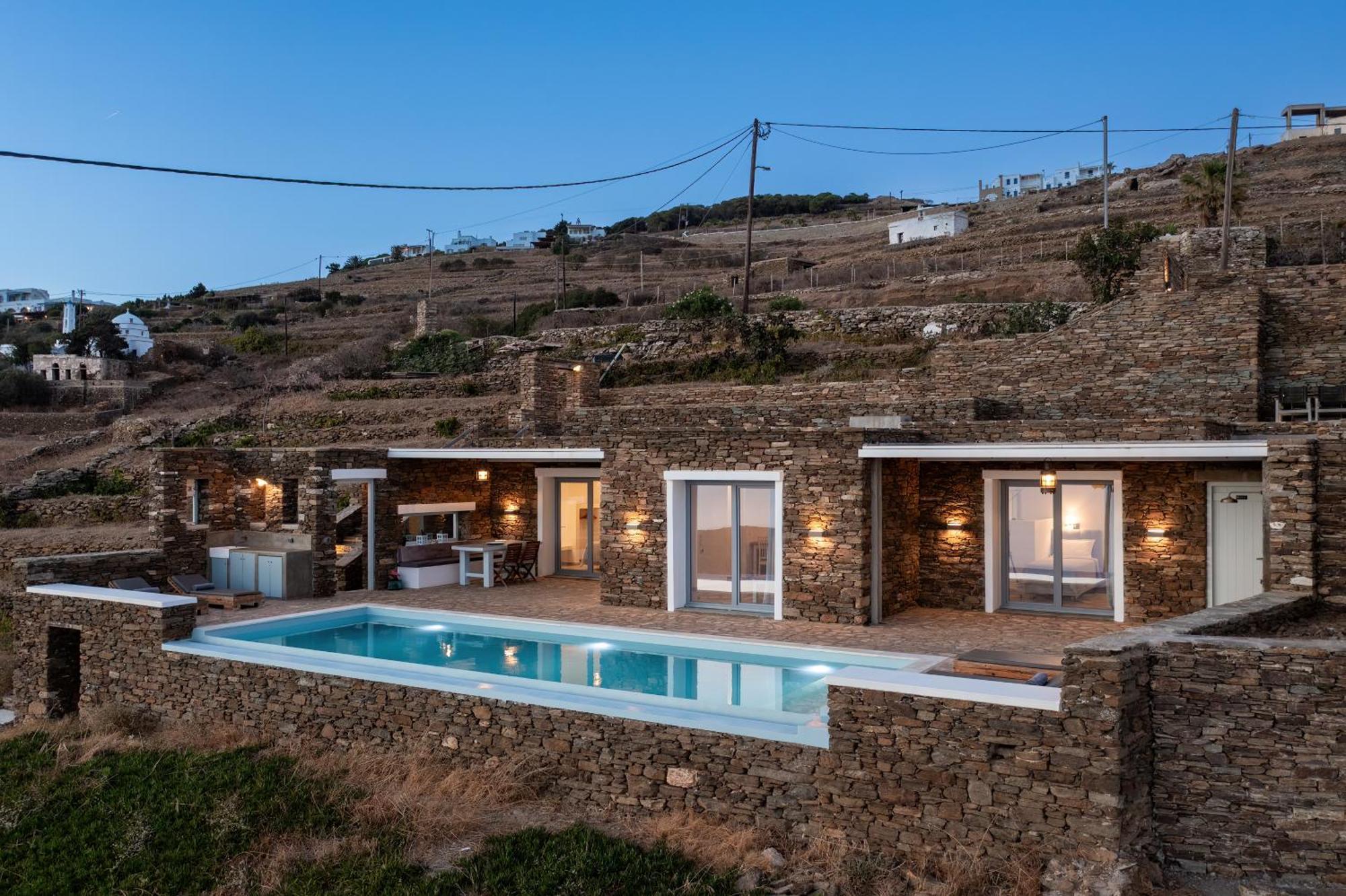 Villa Leonora Tinos Arnádosz Kültér fotó